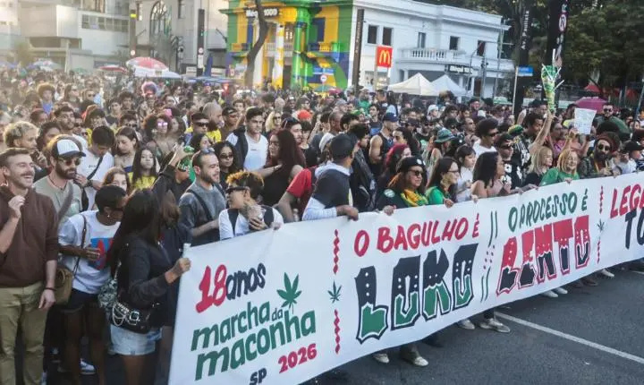Marcha em São Paulo reforça pedido pela legalização da maconha e o acesso à cannabis medicinal