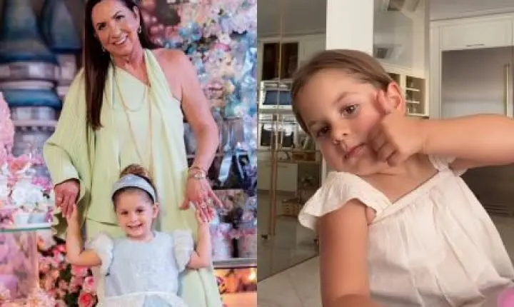 Maria Flor surpreende Margareth Serrão com apelido durante almoço em família: “Veinha”