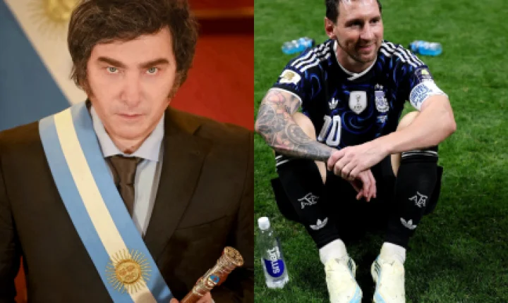 Messi diz que argentinos não tem dinheiro até o “fim do mês” e é respondido por Milei