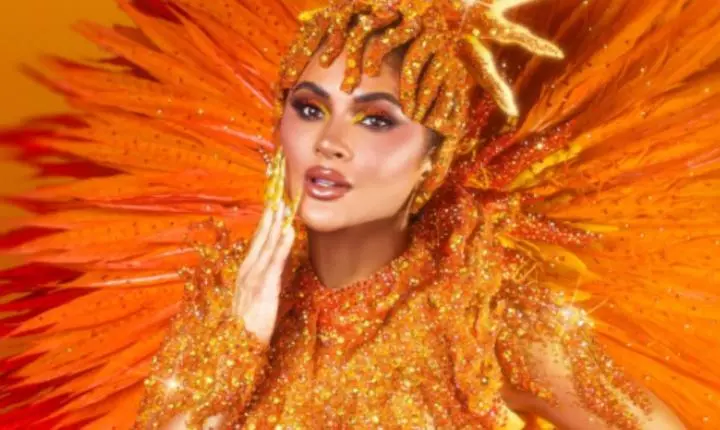 Mileide Mihaile recupera coroa e volta ao posto de rainha de bateria da Unidos da Tijuca