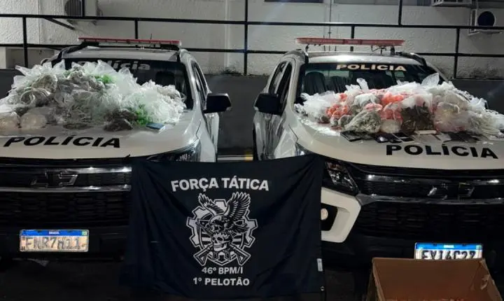Mulher é detida com mais de 57 kg de drogas na zona leste de São José dos Campos