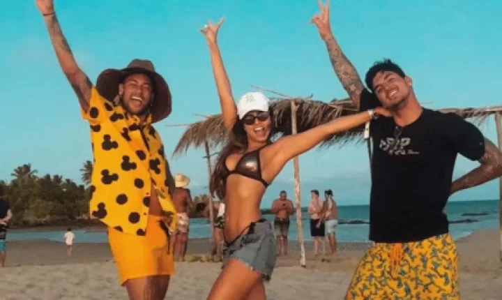 Isabella Arantes se pronuncia sobre rumores de briga entre Gabriel Medina e Neymar Jr.