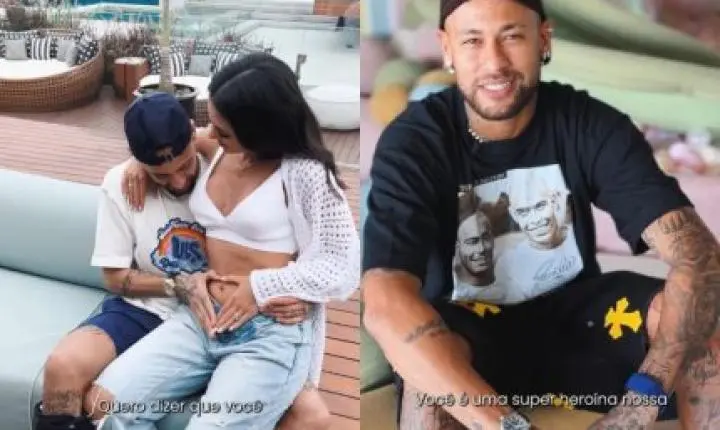 Neymar Jr. celebra Bruna Biancardi no Dia das Mães e a descreve como 'a mulher que pedi a Deus'