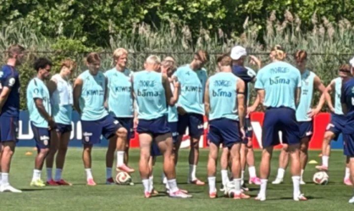 Noruega improvisa treino sob calor extremo e cobra Fifa antes de duelo com o Brasil