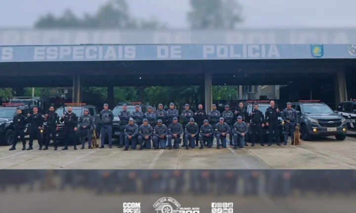 Operação conjunta prende três pessoas e apreende drogas e munições em São Carlos