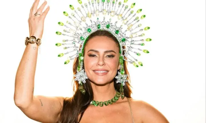Paolla Oliveira admite nervosismo antes de coroação como rainha da Imperatriz