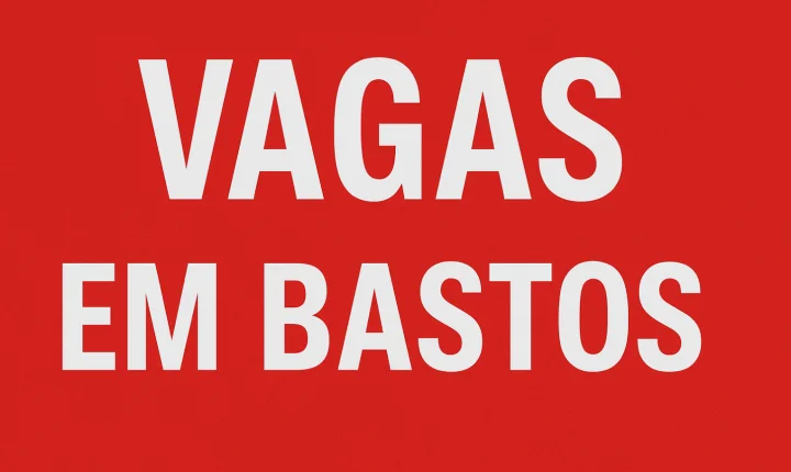 PAT de Bastos abre dezenas de vagas de emprego com oportunidades para todos os níveis de escolaridade .
