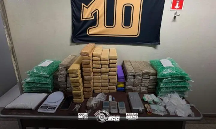 Polícia Militar de Piracicaba apreende vasta quantidade de drogas em condomínio no Serrote