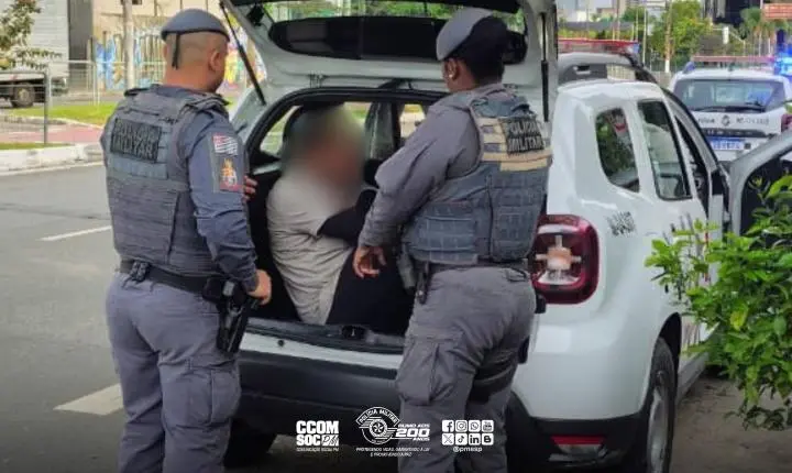 PM captura procurado pela Justiça na região da Barra Funda