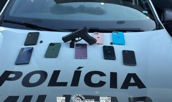 PM prende dois homens e recupera celulares roubados no Itaim Paulista