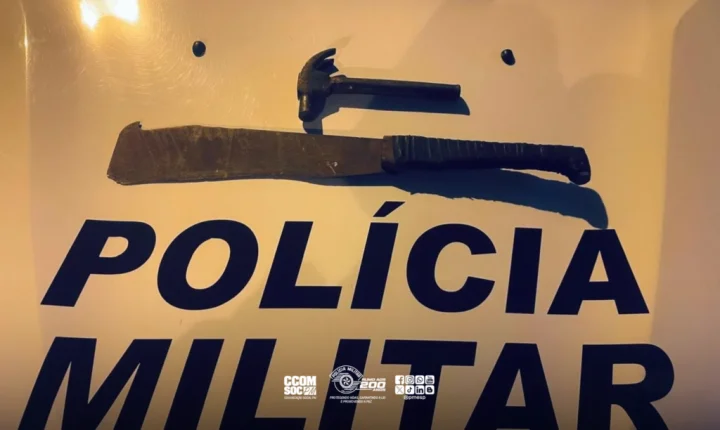 PM prende homem que atacou a enteada e o namorado dela em Areiópolis