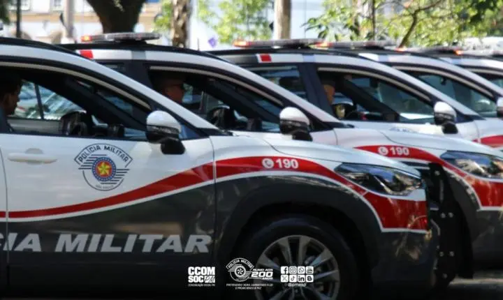 PM resgata vítima de sequestro e prende dois criminosos após perseguição de 70 km