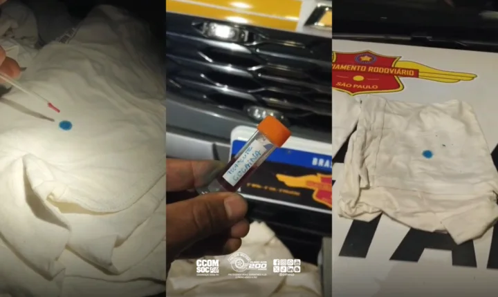 PM Rodoviária apreende cocaína diluída em roupas em Andradina