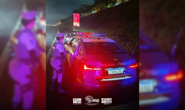 PM Rodoviária prende motorista procurado por tráfico na SP-345, em Franca