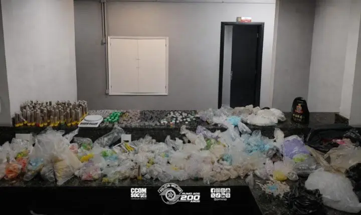 Polícia Militar encontra grande quantidade de drogas em prédio abandonado na zona leste de São Paulo