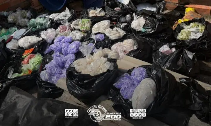 Polícia Militar apreende mais de 109 quilos de drogas na Zona Norte de São Paulo, causando prejuízo milionário ao crime organizado