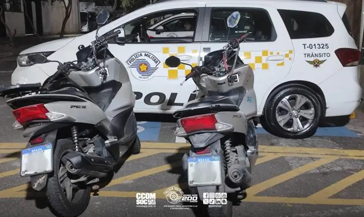 Polícia Militar apreende motocicleta com sinais identificadores adulterados na zona sul da Capital