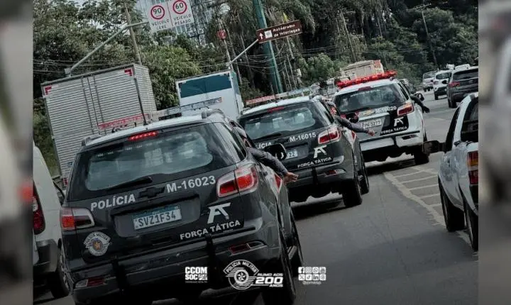 16º BPM/M intensifica ações contra o crime organizado em Paraisópolis