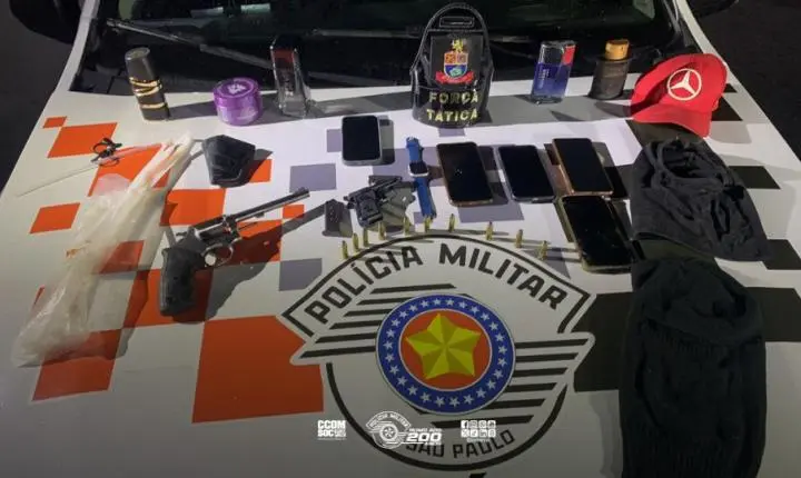 PM impede assalto a casa e detém três suspeitos na zona sul de São Paulo