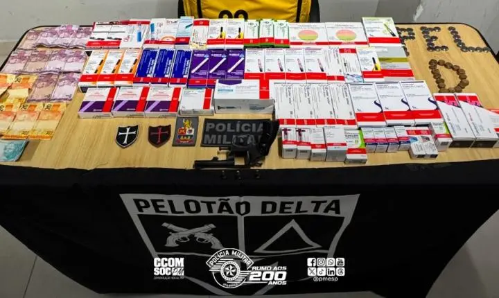 Polícia Militar prende criminoso, apreende adolescente e recupera medicamentos roubados na Zona Leste