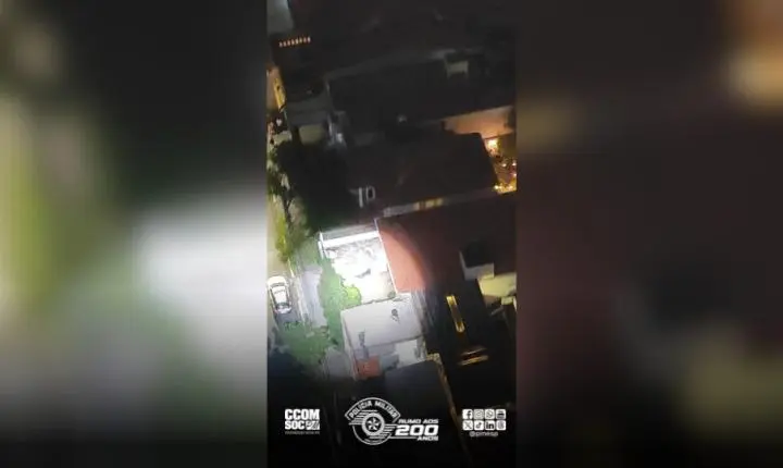 Polícia Militar prende suspeito de furto a residência com apoio do helicóptero Águia na capital