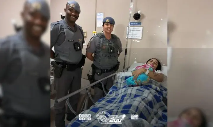 Policiais militares auxiliam gestante e realizam parto emergencial em Santa Bárbara D'Oeste