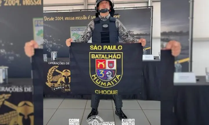 Policial do 3º BPChq conclui Curso de Operações de Choque da Força Nacional
