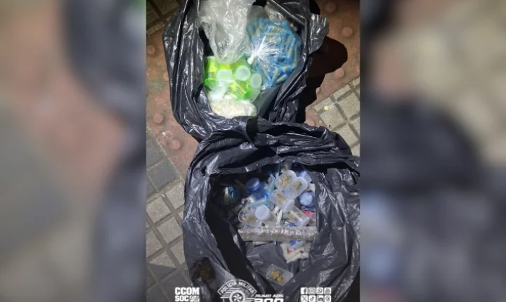 Policiamento de Trânsito prende homem com mais de 700 porções de drogas na capital