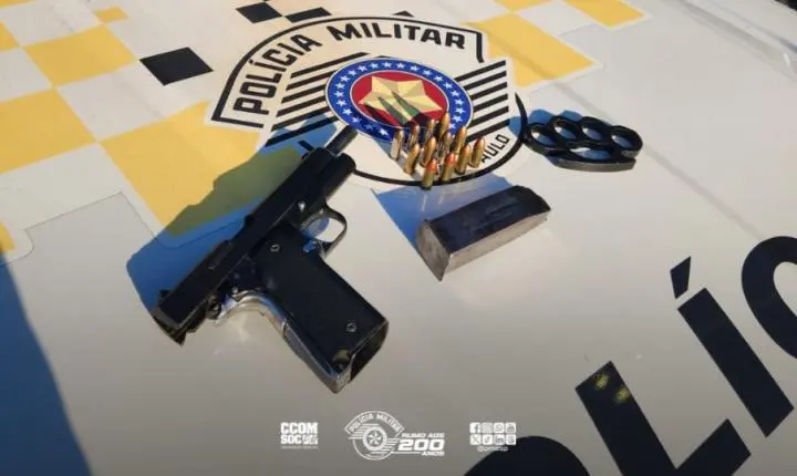 Operação de trânsito resulta na prisão de homem armado em São Paulo
