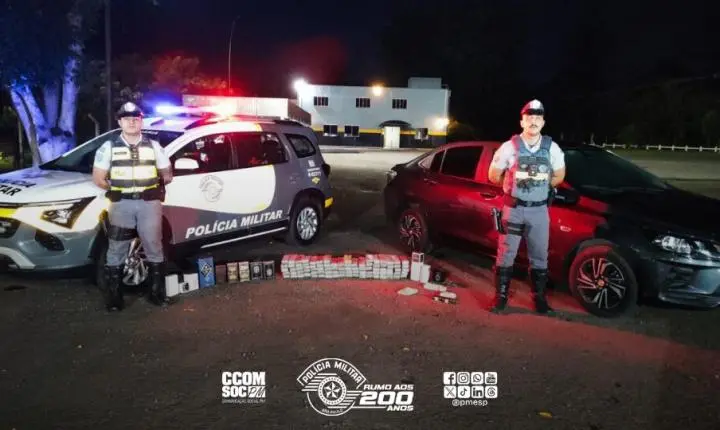 Polícia Rodoviária apreende quase 55 kg de maconha e medicamentos irregulares em Cândido Mota