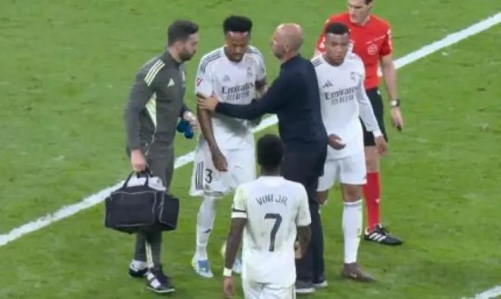 Éder Militão se lesiona em partida do Real Madrid e acende alerta na seleção brasileira