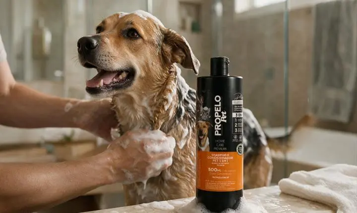 Propelo leva cuidado profissional para banho de pets em casa