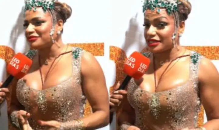 Rainha de bateria da Império Serrano, Quitéria Chagas exalta legado da escola: “Aprendi muito”