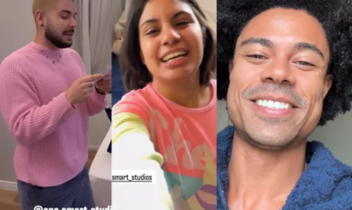 Reunião de ex-BBBs: Gabi, Marcelinho e Breno se hospedam no Apê Smart Studios em SP