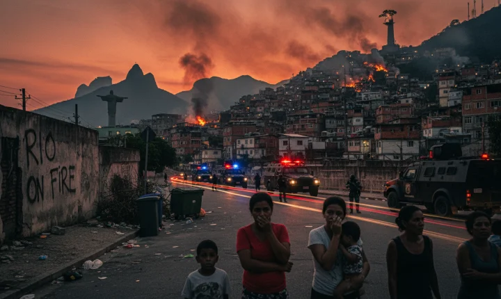 Rio em Chamas: Despreparo Policial e Poder Bélico do Crime Organizado Exigem Nova Política Pública Urgente no RJ