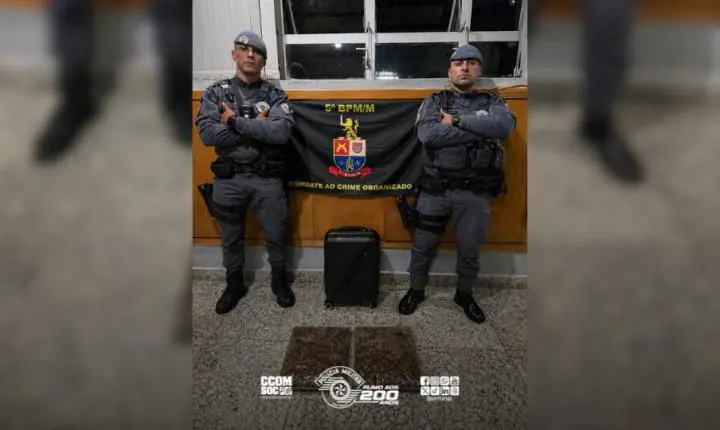 Polícia Militar de São Paulo detém mulher por tráfico interestadual no Terminal Tietê