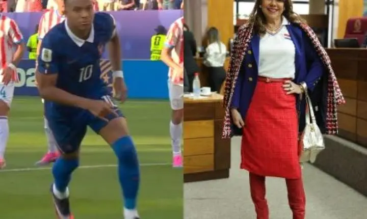 Senadora que fez ofensas racistas a Mbappé acusa atacante de violência de gênero