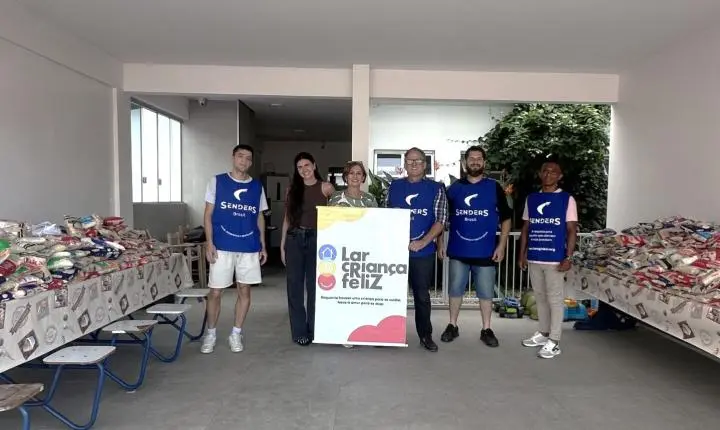 Senders chega a 77 mil refeições e mira novos horizontes