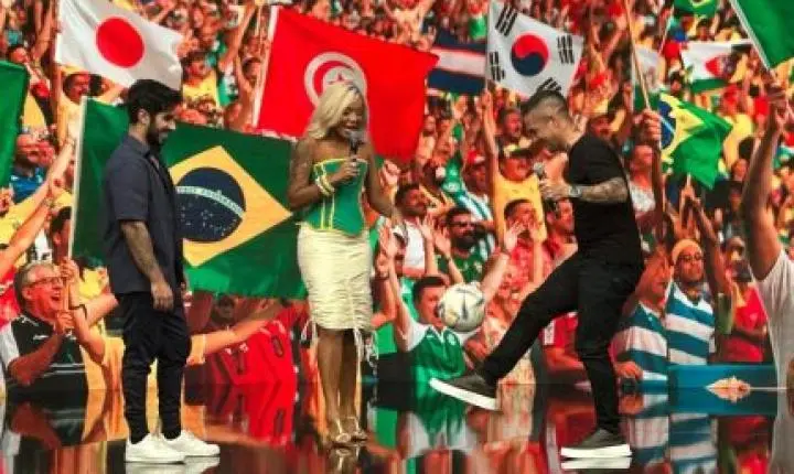 “SuperPop” veste a camisa da Seleção e entra no clima da Copa do Mundo