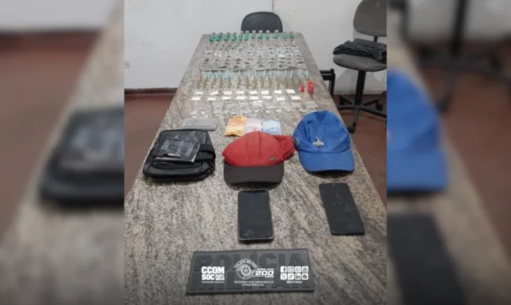 Traficante é preso e PM apreende 271 porções de drogas em Itapevi