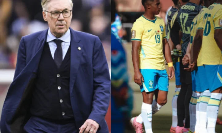 “Vou colocá-lo no momento certo”, afirma Ancelotti sobre ausência de Endrick no time titular