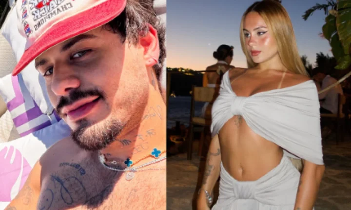 Web resgata suposta troca de olhares entre Zé Felipe e Lara Jucá após flagra de beijo