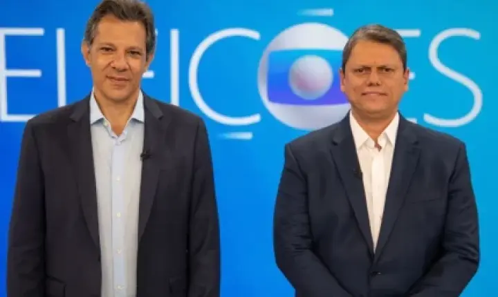 Tarcísio chama Haddad de Pinóquio durante debate ao discutir políticas para mães atípicas